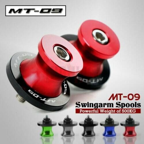 M6 Motorcycle CNC Frame Stands Screws sliders Swingarm Spools Slider for YAMAHA MT-09 FZ-09 FJ09 Tracer MT09 FZ09 2005-2020