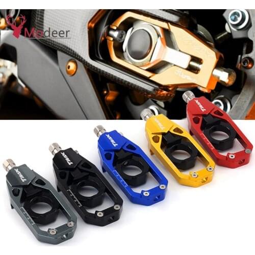Motorcycle CNC Aluminum Rear Axle Chain Adjusters Tensioners Catena Spool For YAMAHA Tmax530 t-max tmax 530 SX/DX 2013-2019 2020