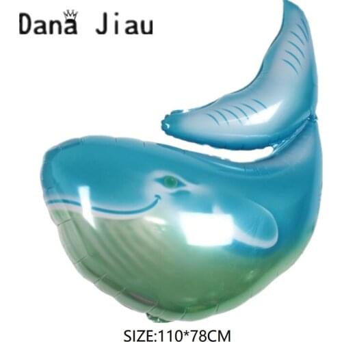Ocean whale boy Animal shark theme birthday party Decoration balloon wed decor baby shower octopus shell Inflatable Ball