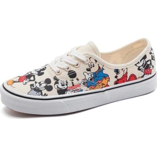 Disney cartoon Mickey mouse canvas shoes girls 2020 autumn new casual all-match student casual shoes
