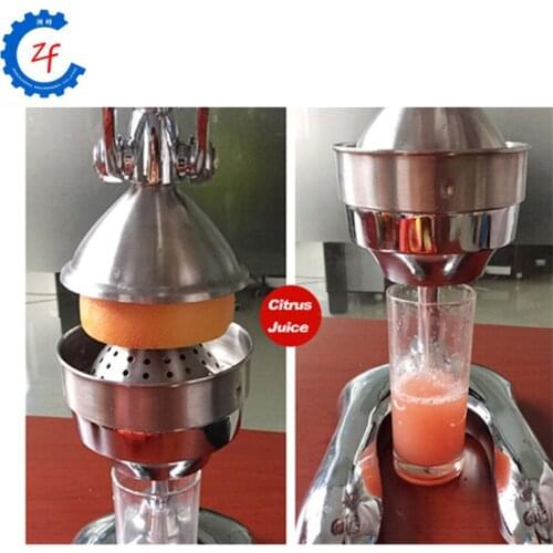 Home use manual citrus orange juicer stainless steel hand pressing fruit juice extractor pomegranate juicing machines