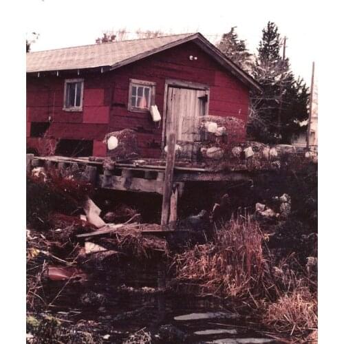 Modern Art Gift House Landscape Canvas Oil Painting for Christmas New Year Home Decoration Handmade Vertical High Quality