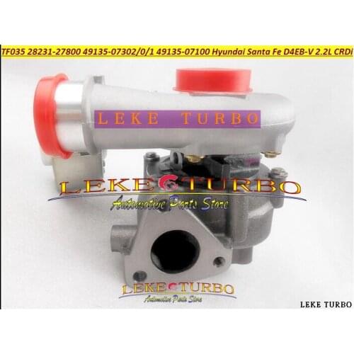 TF035 49135-07310 28231-27810 49135-07311 49135-07312 4913507310 4913507311 4913507312 Turbo For Hyundai Santa Fe 2.2L CRDI D4EB