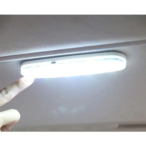 Universal Car Interior Light USB Rechargeable Reading Light Magnetic LED Car Styling Reading Night Light Indoor Ceiling Lamp