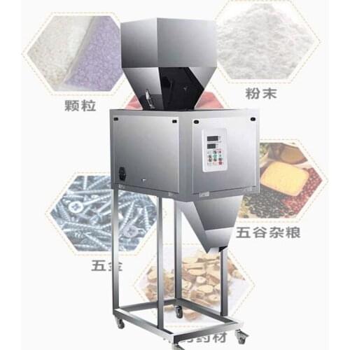 Automatic Weighing Packaging Machine For Grain Powder Screw Grain Filling Machine