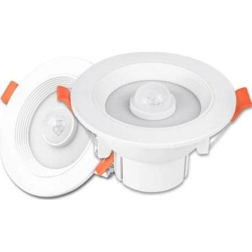 PIR Motion Sensor Spot LED Downlight Lamparas 3W 5W 7W 9W Smart Home LED Spot Light For Entrance Corridor Hallway Stair Depot