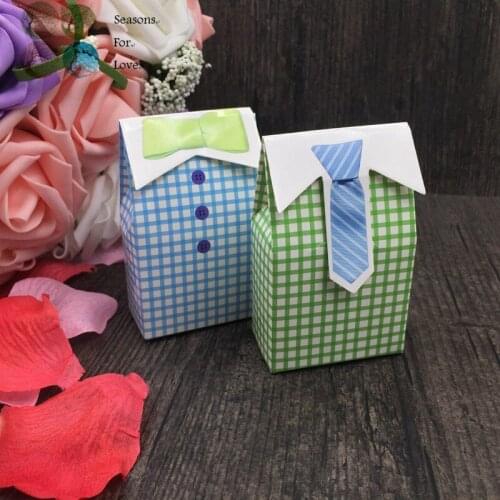 My Little Man Blue Green Bow Tie Birthday Boy Baby Shower Favor 200pcs=100pairs Candy box