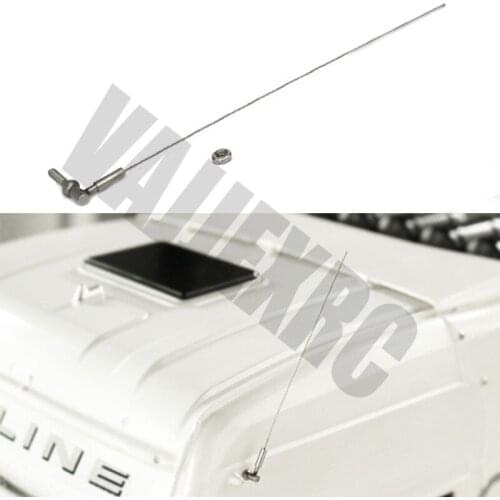Metal Antenna for Tamiya 1/14 Scale Remote Control Truck Tractor Scania R470 R620 56360 MAN TGX VOLVO FH12 FH16