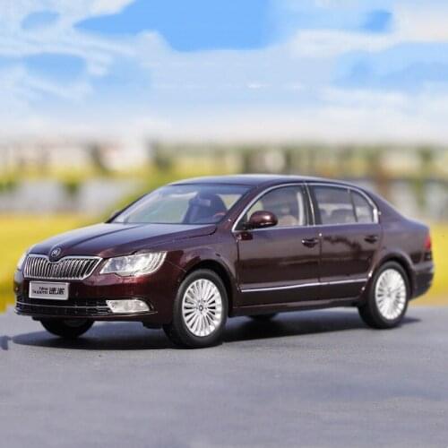 1/18 VW Skoda Super Alloy Casting Car Model Collection Decoration Holiday Gift Childrens toys