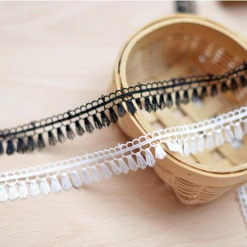 Hot selling Soluble lace embroidery lace tassels DIY clothing accessories Lace Necklace 1.9cm