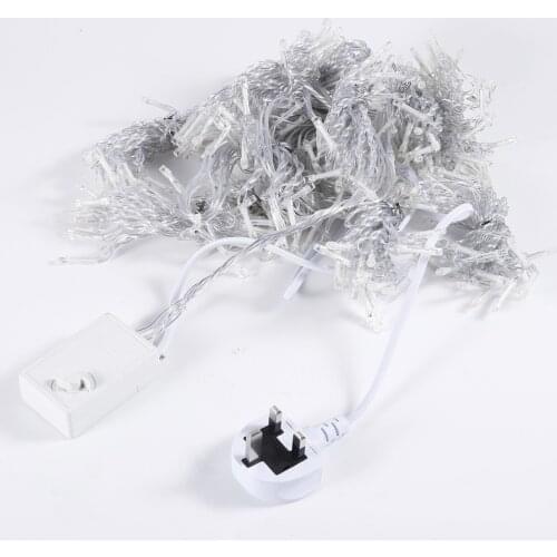 High Brightness 300 LEDs Lights LED String Curtain Light Flashing Lane Christmas Decoration Home Garden Festival Lights