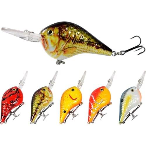 1PCS Crankbait Fish Shaking Swimming Bait Length 9cm Weight 11.5g Depth 0-4m Floating Fishing Bait Hook Water Hard Bait