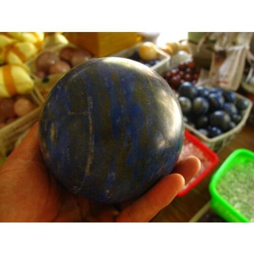 1900g NATURAL lapis lazuli quartz crystal sphere ball healing