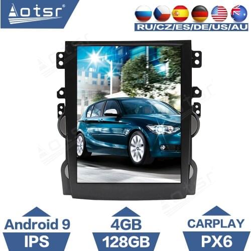 Aotsr Tesla 10.4“ Android 9 Vertical screen Car Multimedia Player GPS Navigation For Chevrolet Malibu 8 2012 - 2015 Carplay
