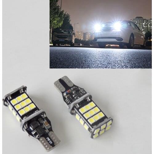 T15 921 W16W Car Strobe Light Auto LED Reverse Lights License Plate Light Trunk Lamp Parking Led Tail Bulb