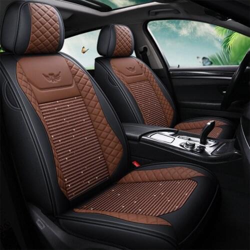 Leather Car Seat Covers for Audi A3 8p 8l Sportback A4 B7 Avant B5 B8 A6 C7 Avant A5 Sportback A6 C5 100 C4 Q5 Q7 Auto Interior