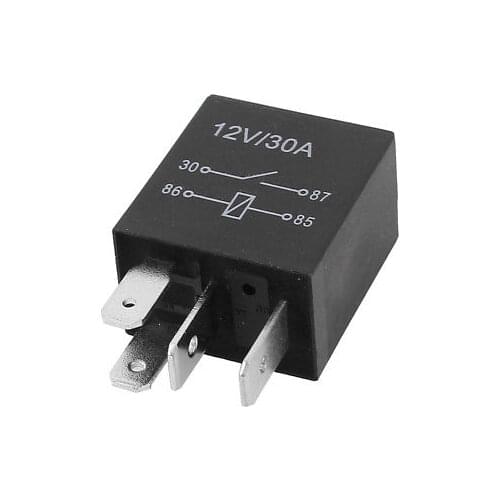 DC 12 Volt 30A 4 Pin Pins Auto Vehicle Motorbike Boat Lamp Relay
