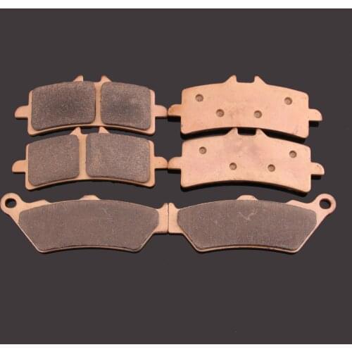 Motorcycle Metal Front Rear Brake Pads For Ducati Diavel ABS Carbon 11-18 Chromo AMG Dark Strada Diesel 1200 S Multistrada