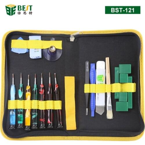 17 in 1 Phone Opening Repair Tools Kit Phone Rotary Stand Holder Screwdriver for iPhone Samsung Electronic Hand Tools Set