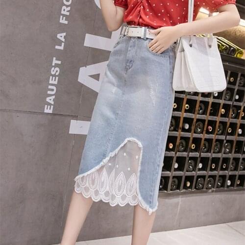 Denim Skirts For Women NeveroutFaveList China
