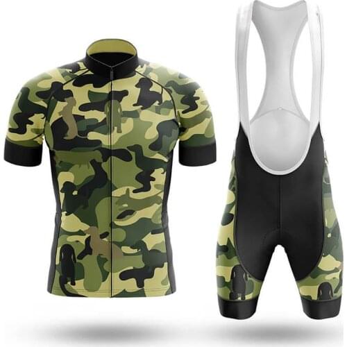 New cycling jersey Cycling Clothing 2020, Camo dachshund-Men Cycling Kit ,Summer Cycling Jersey Set, Cycling Uniform Set