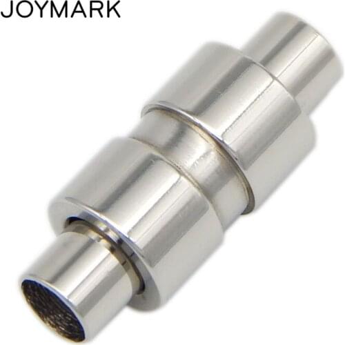 2mm 3mm 4mm 5mm 6mm Hole High Quality Jewelry Accessories Stainless Steel Magnetic Clasps For Round Cords BXGC-062