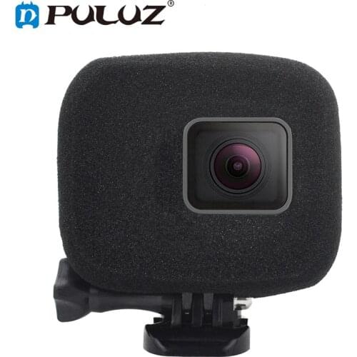 PULUZ Sponge Foam Cover Case Wind Noise Reduction Windshield Enhanced Audio Capture For Gopro Hero 5 6 7 Black Sport Camera