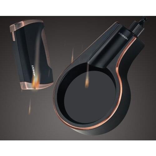 Ashtray Inflatable Double Fire Lighter Boutique Ashtray Business Suit Fashion Gifts Smoking Accessories for Weed Gadgets for Men