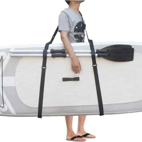 Surfboard Carry Strap Adjustable Surfboard Nylon Carrying Belt Safe Surfboard Shoulder Strap Kayak Straps Surfing Kayak Tool