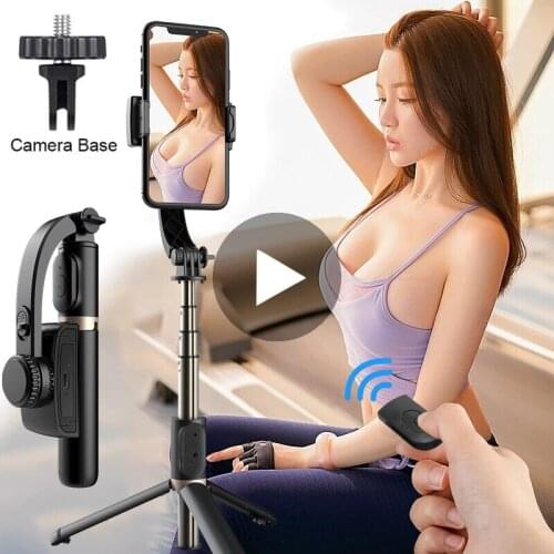 Gimbal Stabilizer Tripod For Cell Mobile Phone Holder Action Camera Smartphone Cellphone Bluetooth Selfie Stick Monopod Gimble