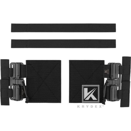 KRYDEX Universal MOLLE Quick Removal Buckle Connector For JPC CPC NCPC 6094 420 Armor Vest Tactical Quick Release Assembly BK