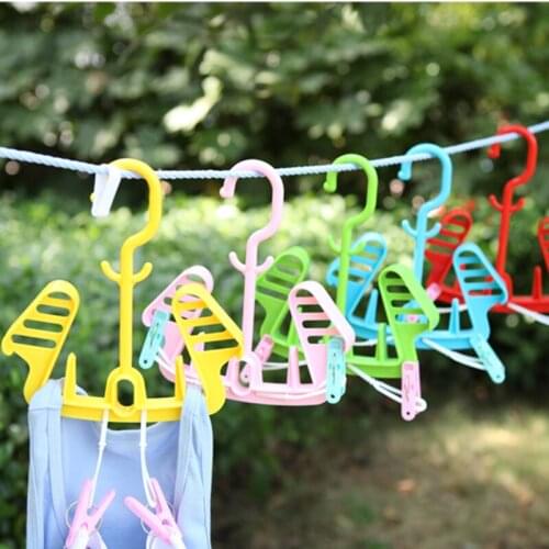 1PC NEW Multi-Function Kids Shoes Hanging Clothes clip Storage Shelf Adult Drying Rack Shoe Rack Stand Hanger Wardrobe Organizer