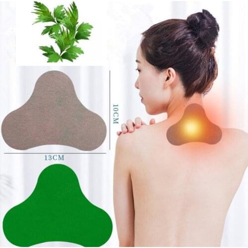 12Pcs Neck Patch Joint Cervical Spondylosis Body Pain Relief Sticker Rheumatoid Arthritis Wormwood Medical Plaster