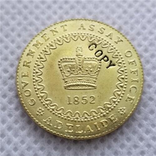1852 Australia - Colonial 1 Pound - Victoria "Adelaide Pound" South Australia Colony COPY COIN FREE SHIPPING