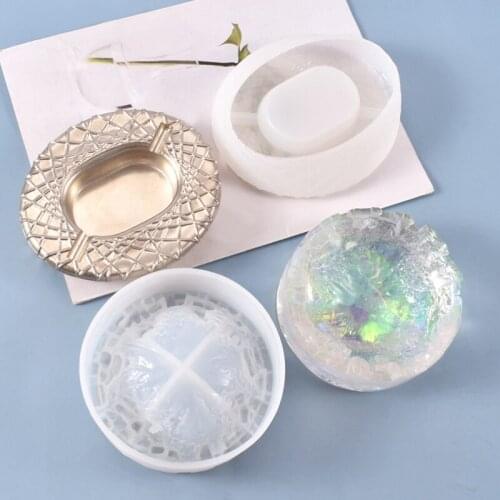 2Pcs Ashtray Mountain Ashtray Silicone Mold Diy Crystal Epoxy Mold