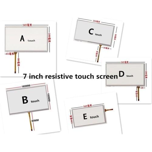 7INCH 50PIN AT070TN92 AT070TN93 AT070TN94 7 inch lcd screen + touch screen Car navigation GPRS LCD screen touch screen assembly