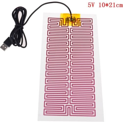 Hot!USB 5/12V Heating Heater Pad Massage For Warming Body Foot Winter Portable Warm Plate For Mouse Pad Shoes Golves Health Care