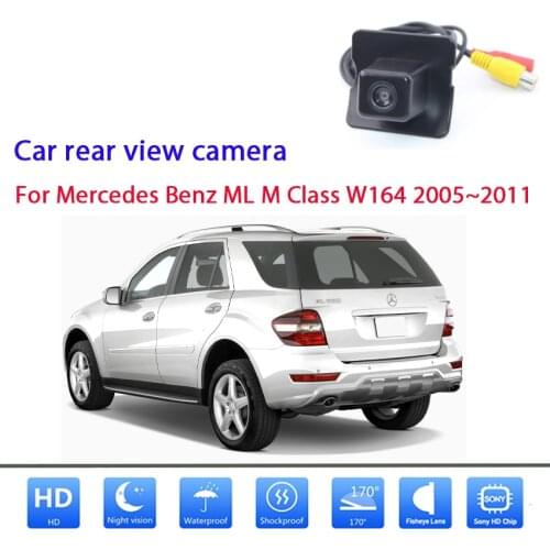 Reversing Back up Camera For Mercedes Benz ML M Class W164 2005 2006 2007 2008 2009 2010 2011 CCD HD Night Vision Parking Camera