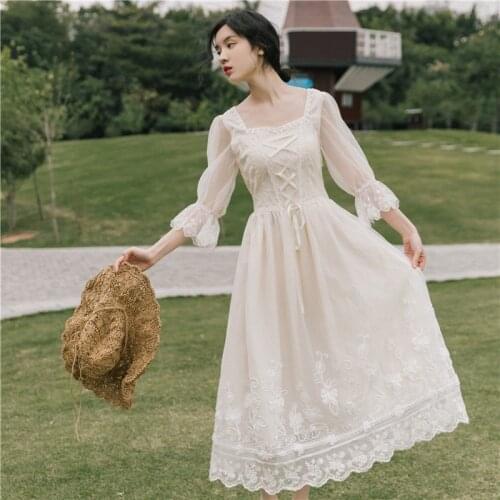 KDAPPAREL Summer Dresses With Sleeves