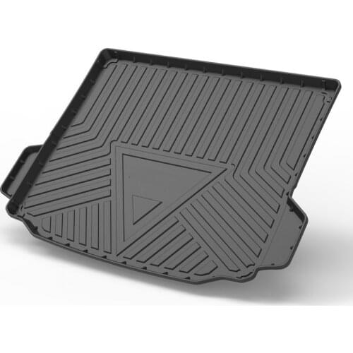 For BMW X3 G01 Trunk Mat Black Rubber Waterproof Floor Mats Custom Cargo Liner Automobile black TPO Carpet Cover Car Accessories