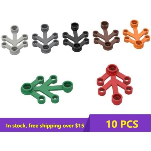 MOC Bricks Compatible Assembles Particles 2423 4x3 plant foliage Building Blocks Parts DIY Educational Toys Gift