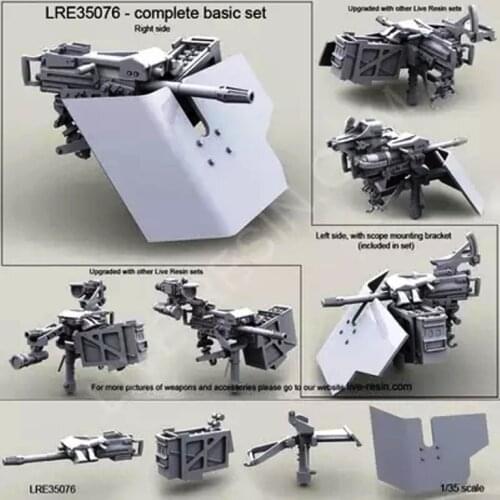 MK19-3 40mm grenade launcher with shield 1:35
