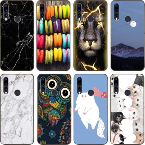 Novelty Clear Soft TPU Printed Case for Lenvov Z5s Silicone Phone Capa Cover for Lenovo Z5 s Z5s Case Fundas