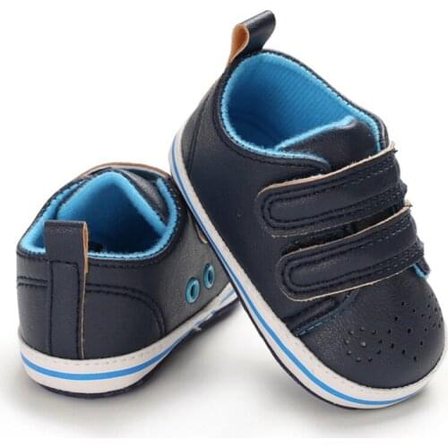 Fall Newborn Baby boy Soft Sole Sneaker Cotton Crib Sport Casual Warm First Walkers For 0-18month