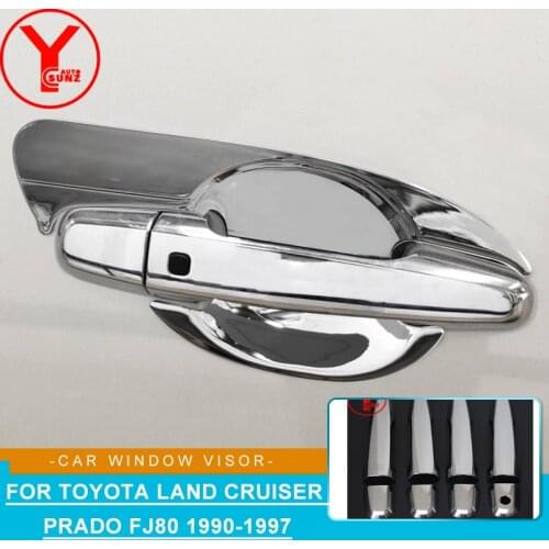 Car Handle Trim For MITSUBISHI Montero PAJERO SPORT Shogun Triton 2015 2016 2017 2018 2019 2020 2021 Catch Decoration Molding