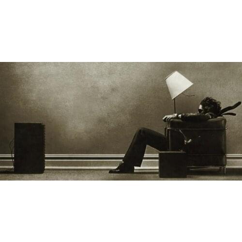 Steve Steigman Blown Away Sepia Retro Art Film Print Silk Poster Home Wall Decor 24x36inch