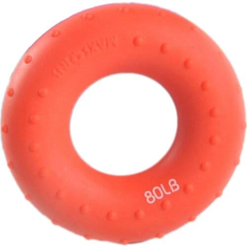 Hand Forearm Finger Gripper Grip Silicone Ring Resistance Strength Exerciser