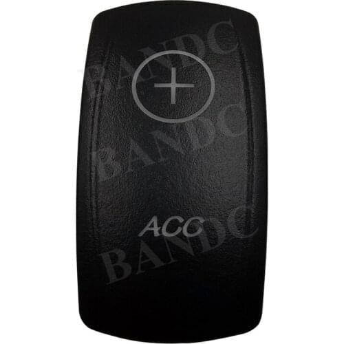 Cover Cap Only! Car Boat Laser Etched Rocker Switch Cover Cap for Caravan Camper RV ARB NARVA Switches, Support Backlit