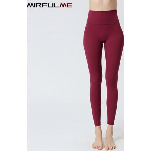 Women High Waist Sport Leggings Tummy Control Yoga Pant Quick Dry Running Trouser Girl Elastic Gym Workout Fitness Tights Female