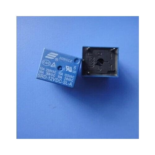 12V Coil SPDT 5Pin Mini Power Relays PCB Type SRD-12VDC-SL-A